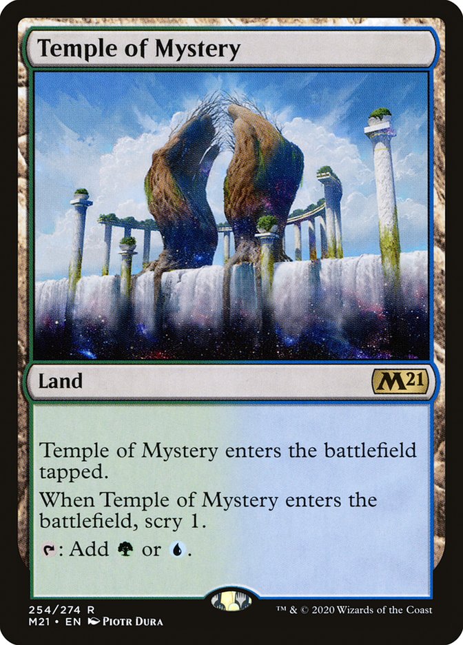 Temple of Mystery [Core Set 2021] | Boutique FDB TCG