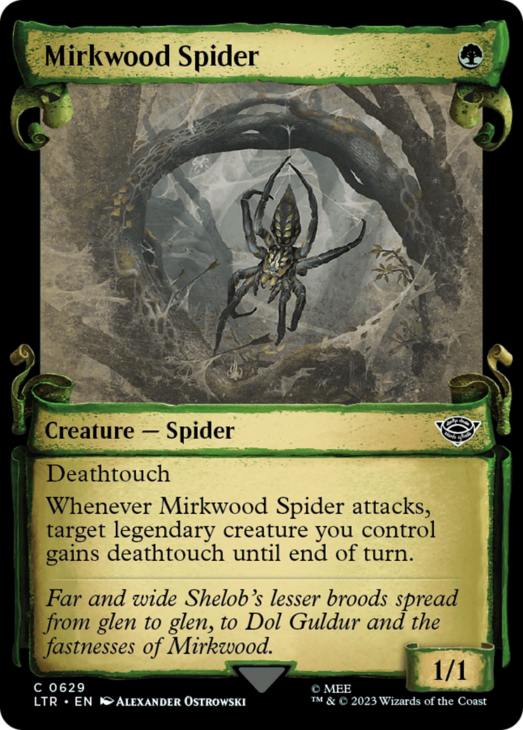 Mirkwood Spider [The Lord of the Rings: Tales of Middle-Earth Showcase Scrolls] | Boutique FDB TCG