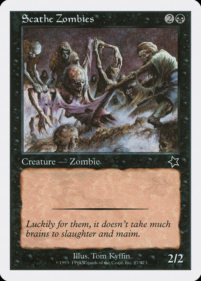 Scathe Zombies [Starter 1999] | Boutique FDB TCG