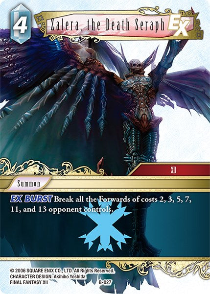 Zalera, the Death Seraph [Boss Deck: Chaos] | Boutique FDB TCG