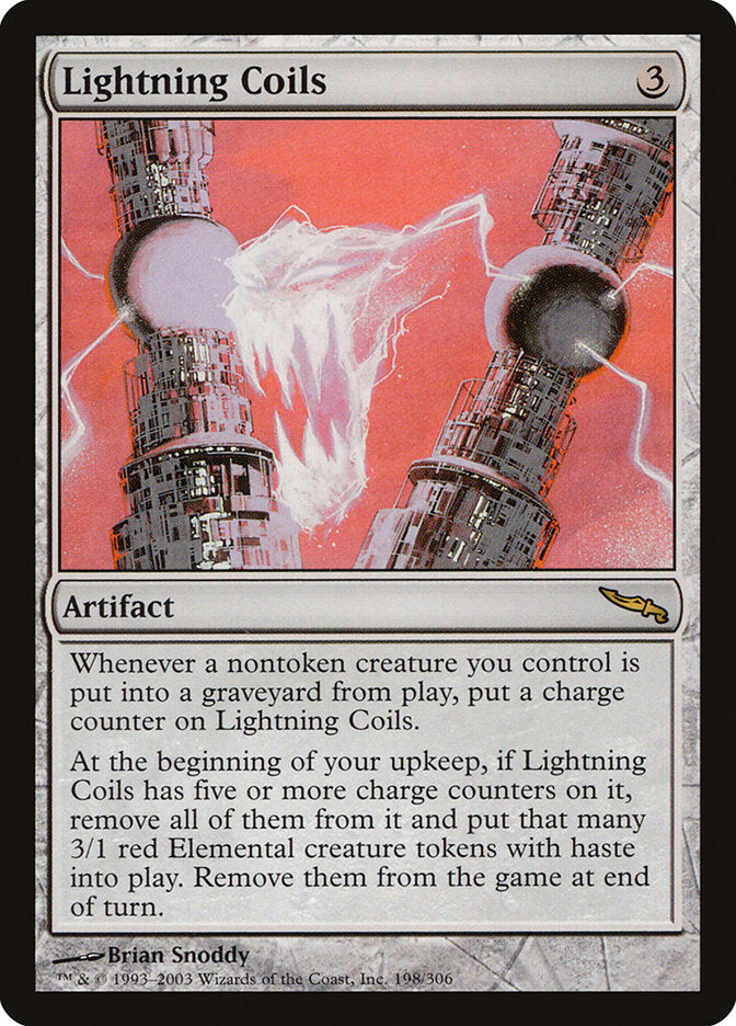 Lightning Coils [Mirrodin] | Boutique FDB TCG