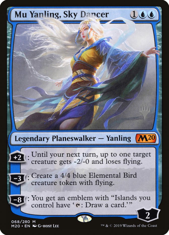 Mu Yanling, Sky Dancer (Promo Pack) [Core Set 2020 Promos] | Boutique FDB TCG