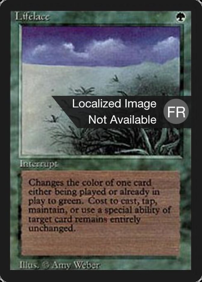 Lifelace [Foreign Black Border] | Boutique FDB TCG