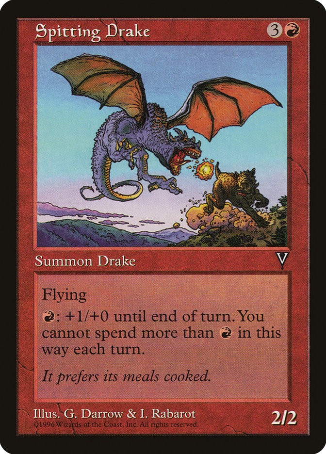 Spitting Drake [Visions] | Boutique FDB TCG