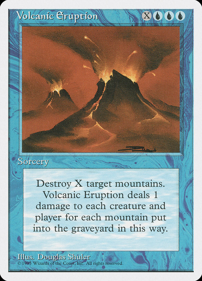 Volcanic Eruption [Fourth Edition] | Boutique FDB TCG