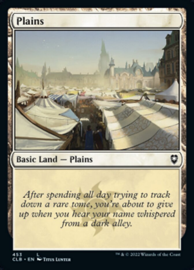 Plains (453) [Commander Legends: Battle for Baldur's Gate] | Boutique FDB TCG