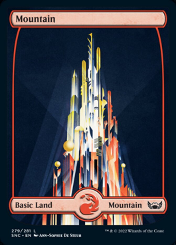 Mountain (279) [Streets of New Capenna] | Boutique FDB TCG