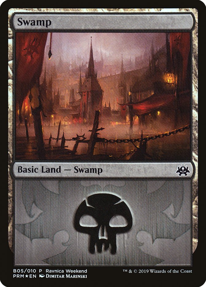 Swamp (B05) [Ravnica Allegiance Guild Kit] | Boutique FDB TCG