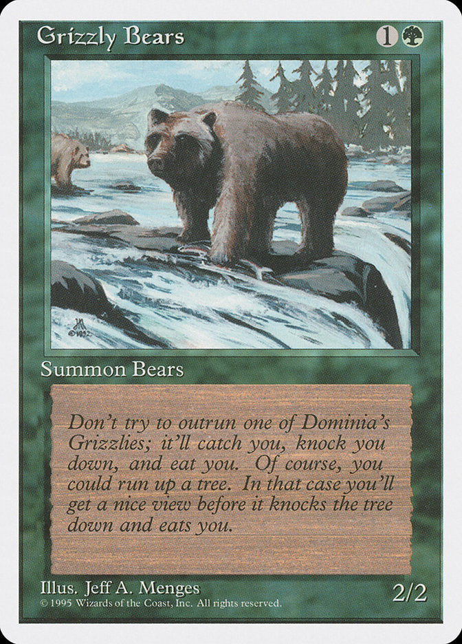 Grizzly Bears [Fourth Edition] | Boutique FDB TCG