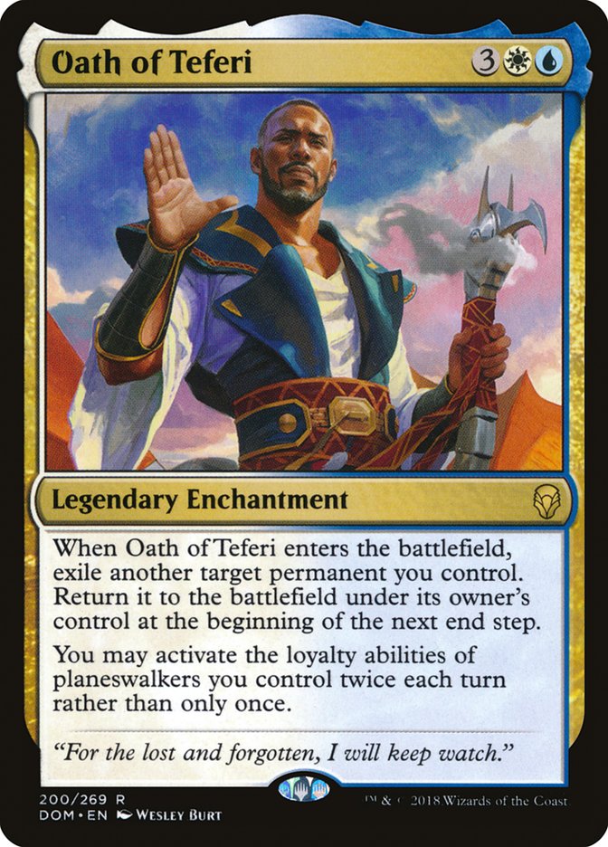 Oath of Teferi [Dominaria] | Boutique FDB TCG