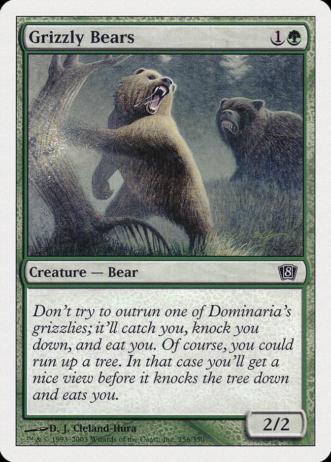 Grizzly Bears [Eighth Edition] | Boutique FDB TCG