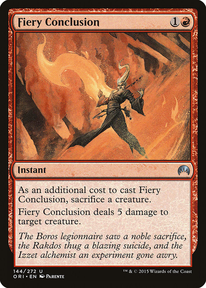 Fiery Conclusion [Magic Origins] | Boutique FDB TCG