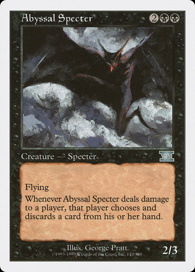 Abyssal Specter [Classic Sixth Edition] | Boutique FDB TCG