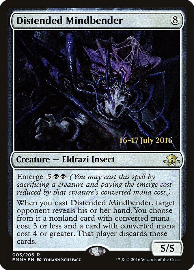 Distended Mindbender [Eldritch Moon Prerelease Promos] | Boutique FDB TCG