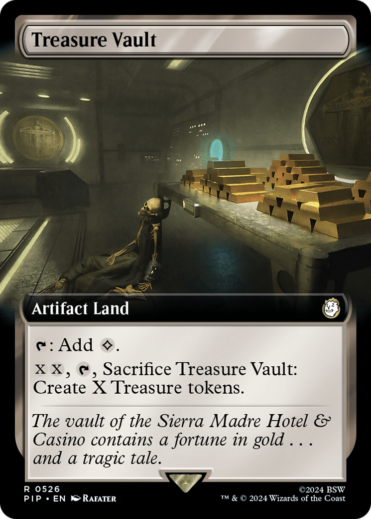 Treasure Vault (Extended Art) [Fallout] | Boutique FDB TCG
