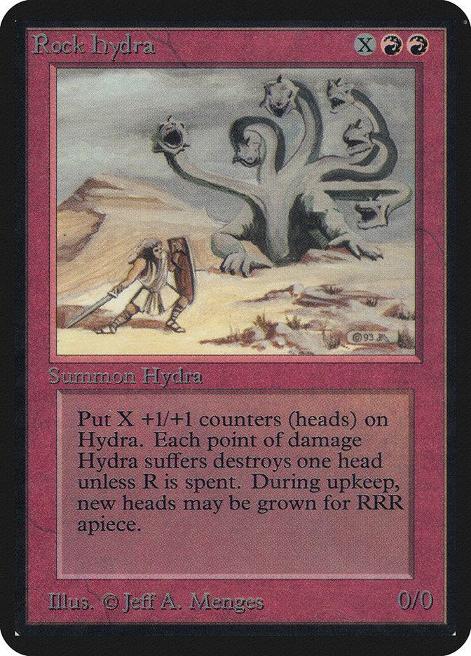 Rock Hydra [Alpha Edition] | Boutique FDB TCG