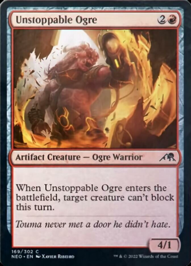 Unstoppable Ogre [Kamigawa: Neon Dynasty] | Boutique FDB TCG