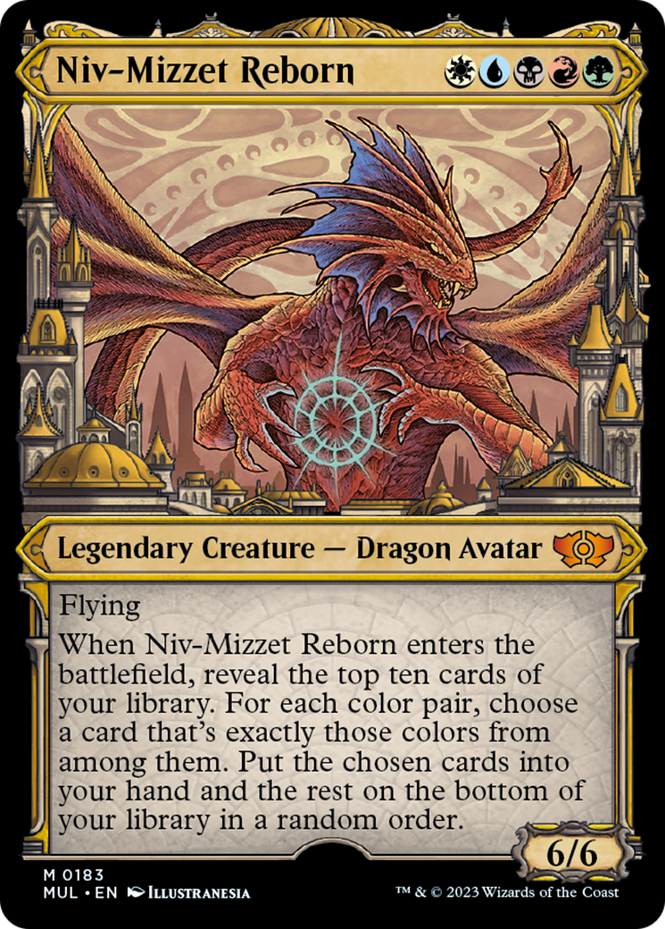 Niv-Mizzet Reborn (Halo Foil) [Multiverse Legends] | Boutique FDB TCG