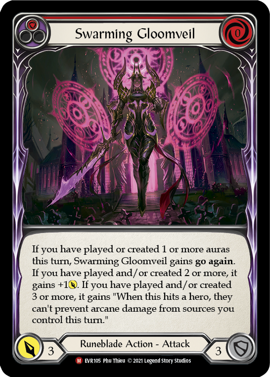 Swarming Gloomveil [EVR105] (Everfest)  1st Edition Normal | Boutique FDB TCG