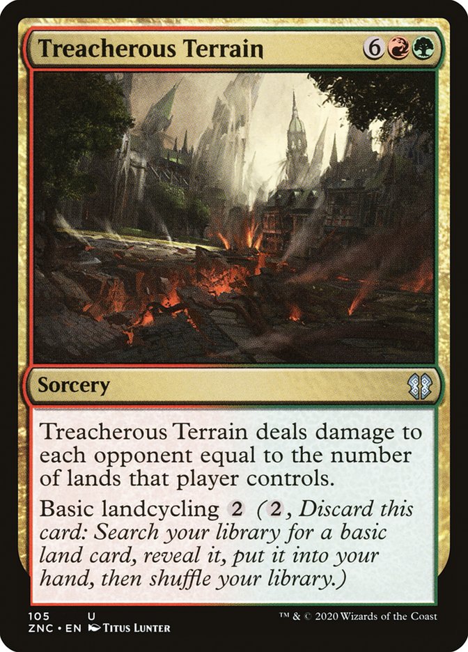 Treacherous Terrain [Zendikar Rising Commander] | Boutique FDB TCG