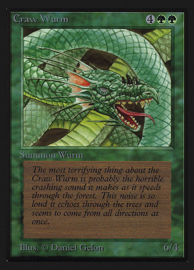 Craw Wurm [International Collectors' Edition] | Boutique FDB TCG