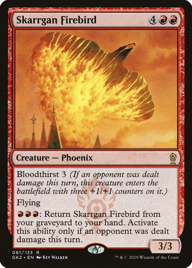 Skarrgan Firebird [Ravnica Allegiance Guild Kit] | Boutique FDB TCG