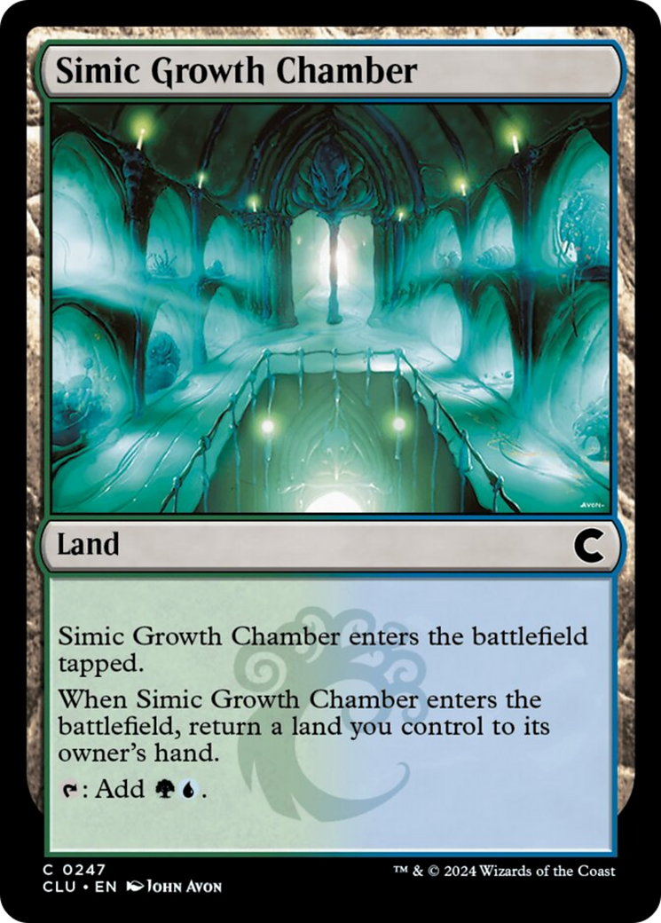 Simic Growth Chamber [Ravnica: Clue Edition] | Boutique FDB TCG