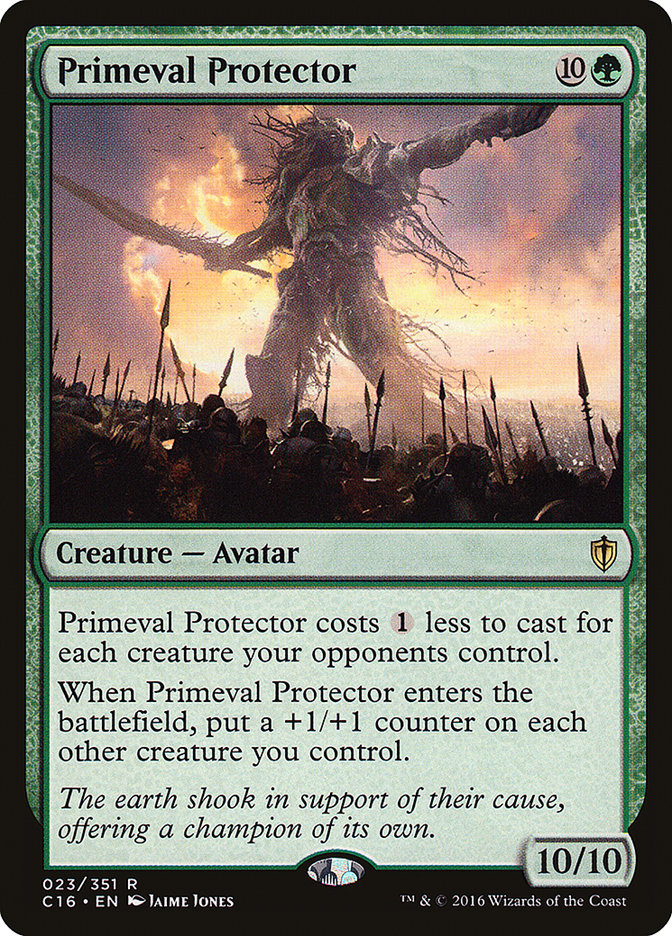 Primeval Protector [Commander 2016] | Boutique FDB TCG