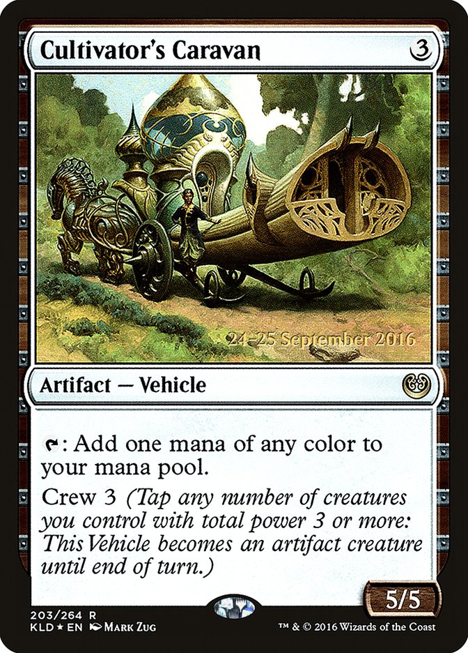 Cultivator's Caravan [Kaladesh Prerelease Promos] | Boutique FDB TCG