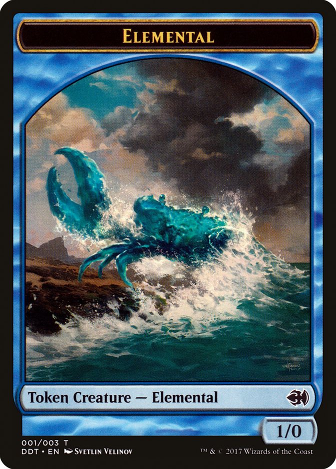 Elemental Token [Duel Decks: Merfolk vs. Goblins Tokens] | Boutique FDB TCG