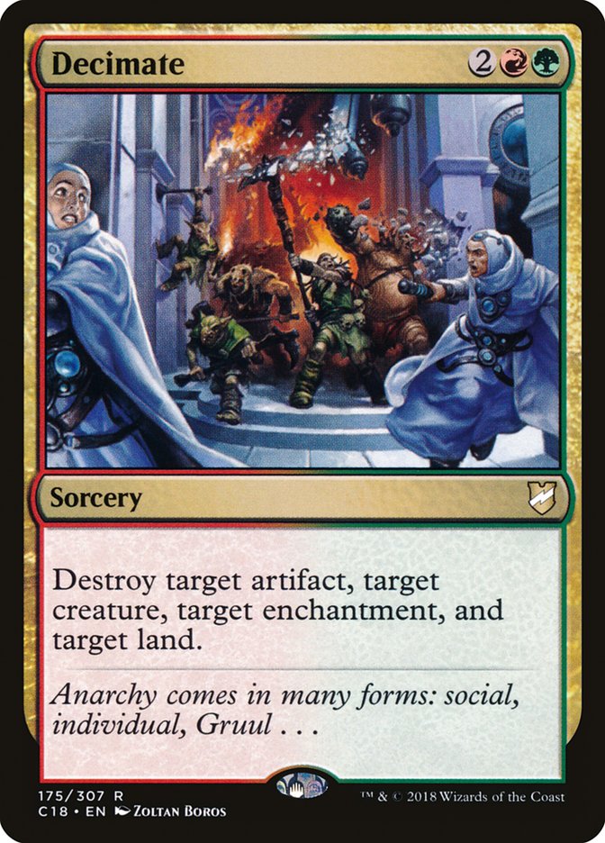 Decimate [Commander 2018] | Boutique FDB TCG
