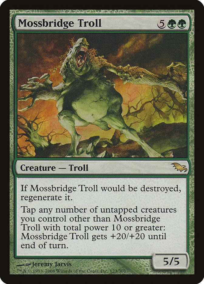 Mossbridge Troll [Shadowmoor] | Boutique FDB TCG