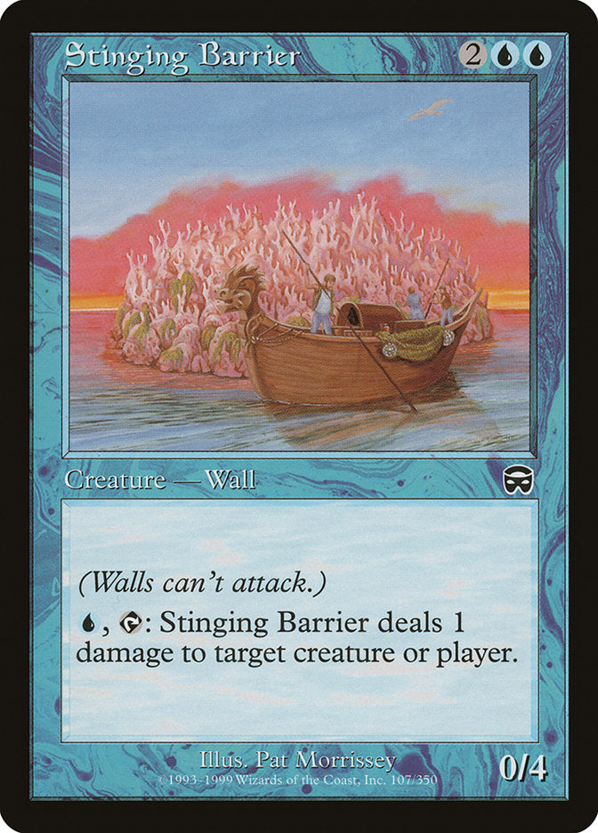 Stinging Barrier [Mercadian Masques] | Boutique FDB TCG