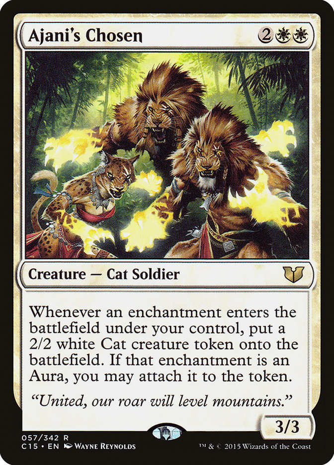 Ajani's Chosen [Commander 2015] | Boutique FDB TCG