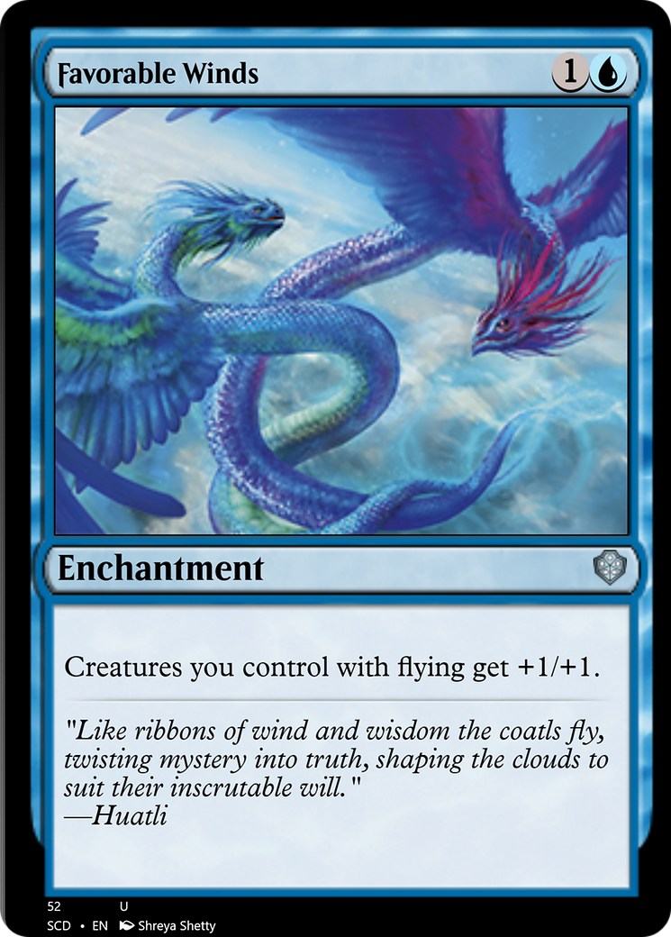 Favorable Winds [Starter Commander Decks] | Boutique FDB TCG