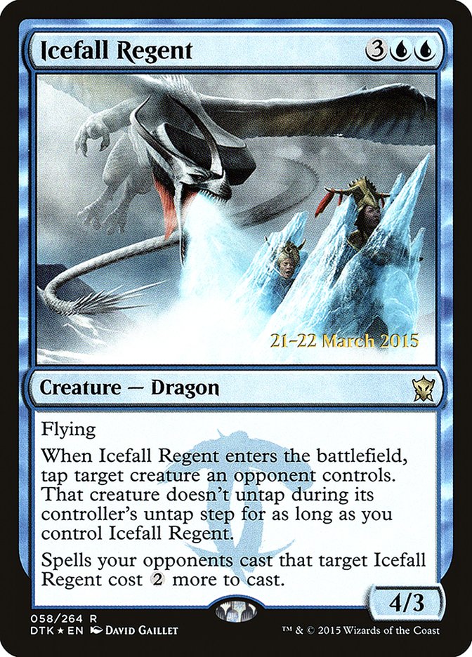 Icefall Regent [Dragons of Tarkir Prerelease Promos] | Boutique FDB TCG