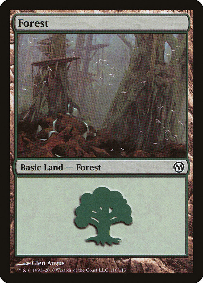 Forest (110) [Duels of the Planeswalkers] | Boutique FDB TCG