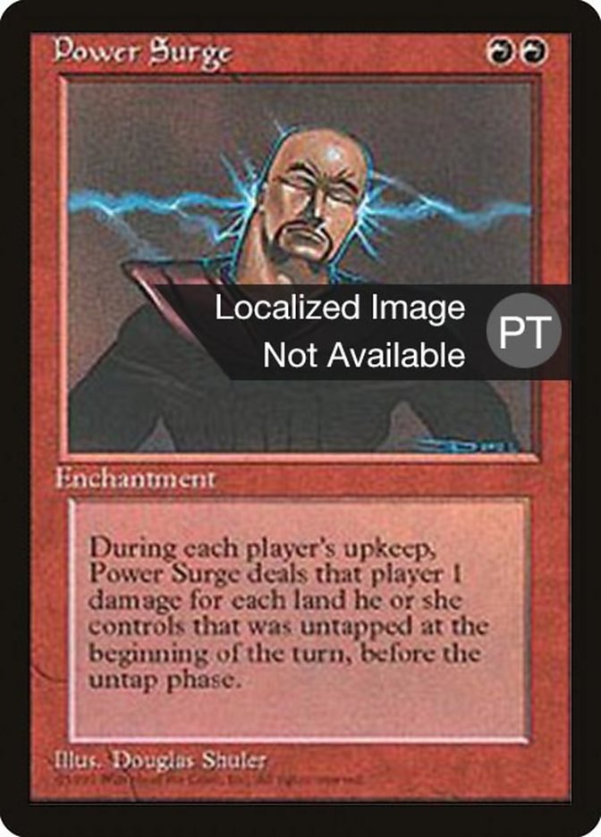 Power Surge [Fourth Edition (Foreign Black Border)] | Boutique FDB TCG