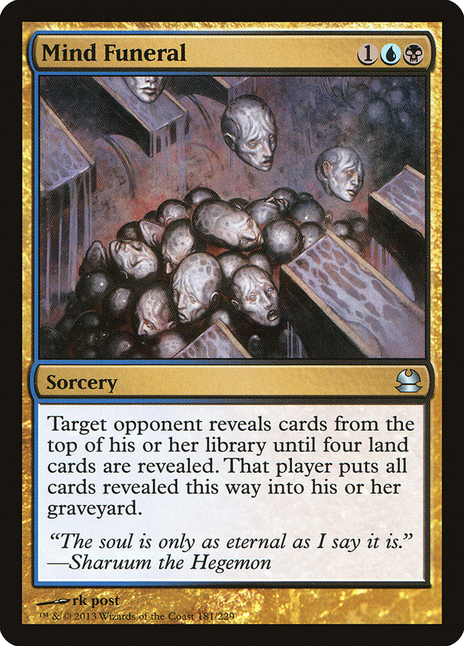 Mind Funeral [Modern Masters] | Boutique FDB TCG