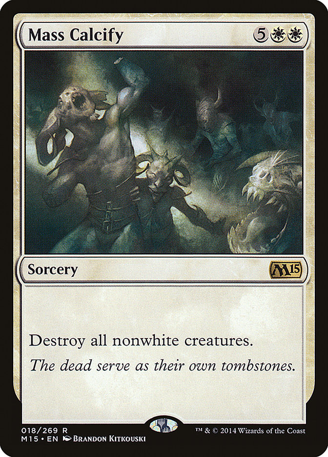 Mass Calcify [Magic 2015] | Boutique FDB TCG