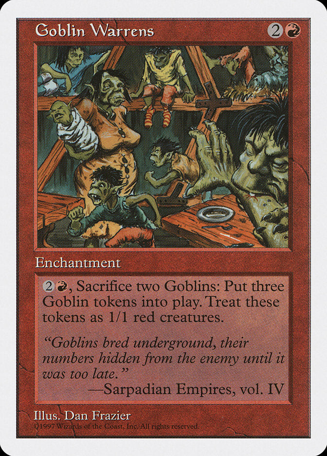 Goblin Warrens [Fifth Edition] | Boutique FDB TCG