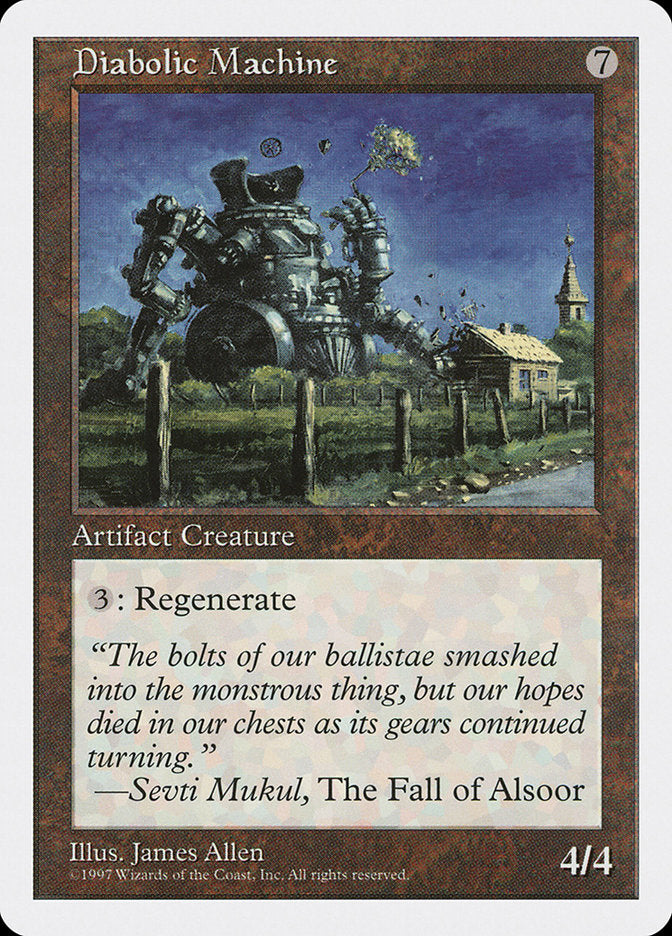 Diabolic Machine [Fifth Edition] | Boutique FDB TCG