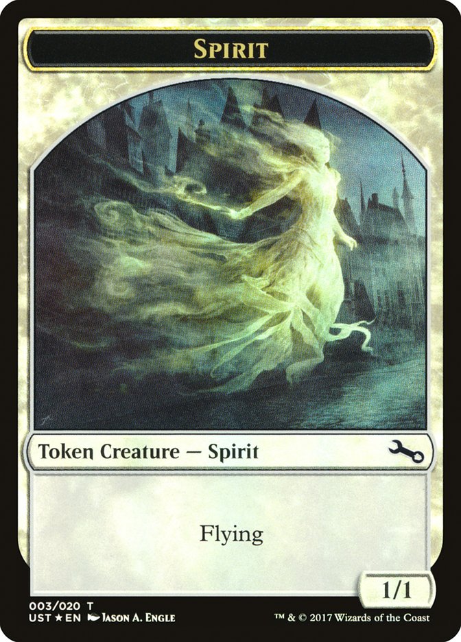 Spirit (003) // Spirit Double-Sided Token [Unstable Tokens] | Boutique FDB TCG