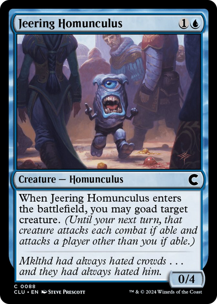 Jeering Homunculus [Ravnica: Clue Edition] | Boutique FDB TCG