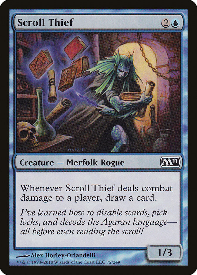 Scroll Thief [Magic 2011] | Boutique FDB TCG