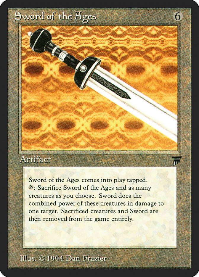 Sword of the Ages [Legends] | Boutique FDB TCG