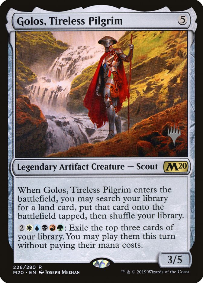 Golos, Tireless Pilgrim (Promo Pack) [Core Set 2020 Promos] | Boutique FDB TCG