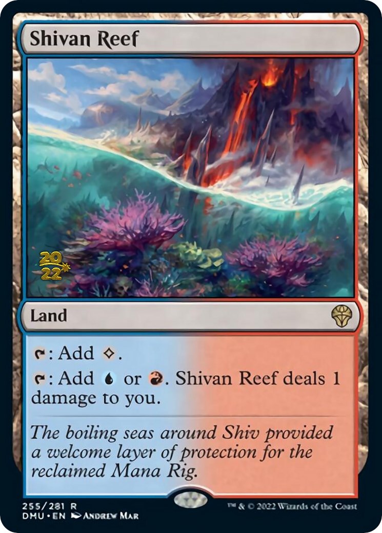 Shivan Reef [Dominaria United Prerelease Promos] | Boutique FDB TCG