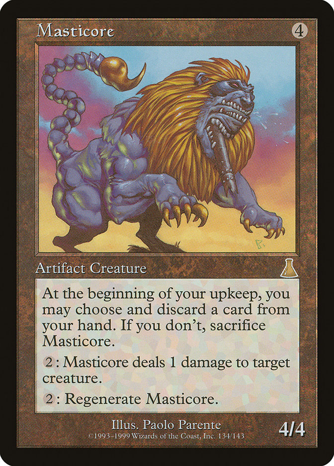 Masticore [Urza's Destiny] | Boutique FDB TCG