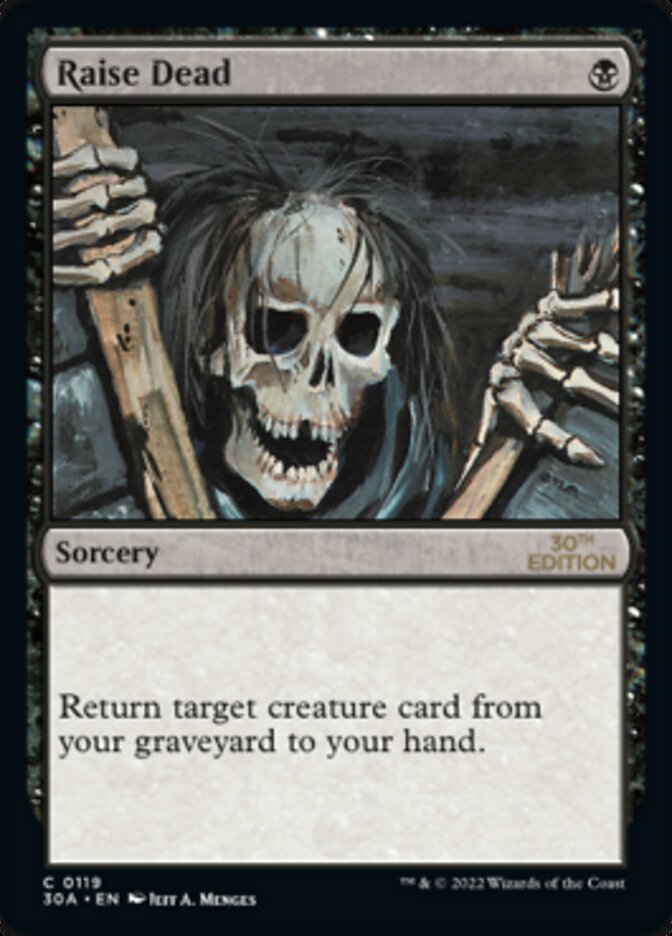 Raise Dead [30th Anniversary Edition] | Boutique FDB TCG